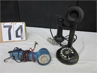 Working Candlestick Phone & Related