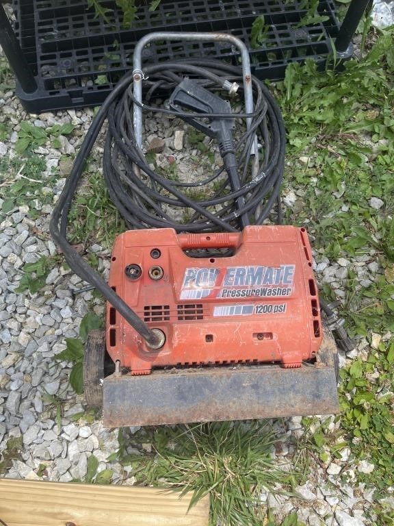 Untested pressure washer powermate