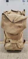 (1) U.S. WWI Backpack Including Wool Blanket &
