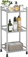 FKUO 3 Tier Bathroom Shelf (Bright Gray)