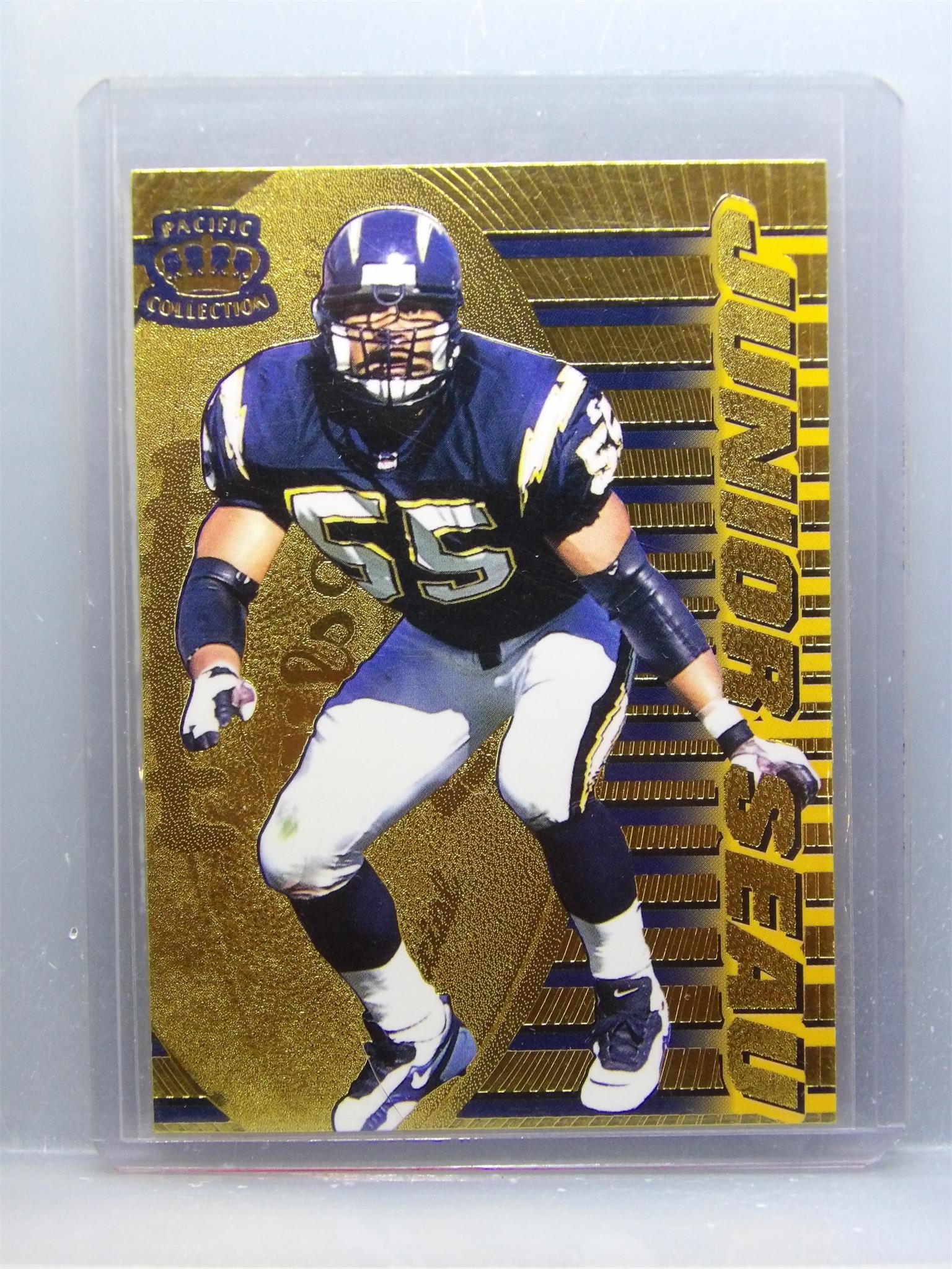 Junior Seau 1996 Pacific Crown Collection Gold