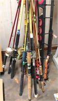 Quantity of Rod$ and Reel$, some vintage,