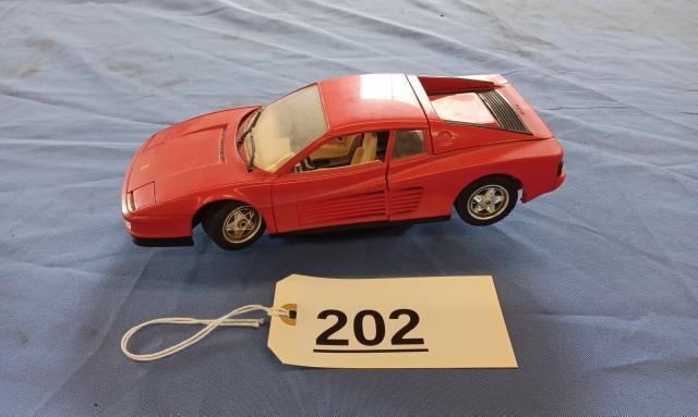 Burago Die-Cast Ferrari Testarossa 1984