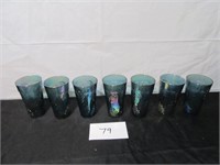 Carnival Glass Cups (7) #2