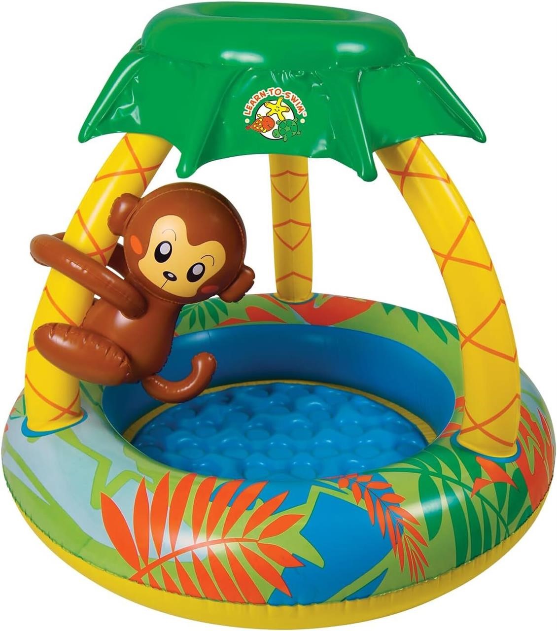 Poolmaster Go Bananas Monkey Kiddie Pool