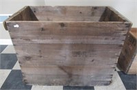 Vintage wood crate from Detroit MI. Measures: