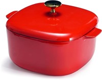 Enameled Cast Iron Dutch Oven Pot with Lid