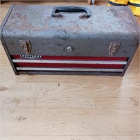 Metal Craftsman Toolbox w/ Contents