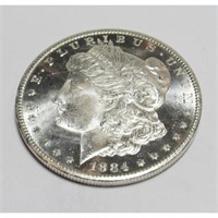 1884 CC  BU Morgan Dollar Key Date