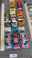 Racing car cards