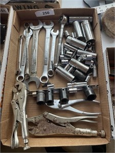 VICE GRIPS, SOCKETS, AND WRENCHES