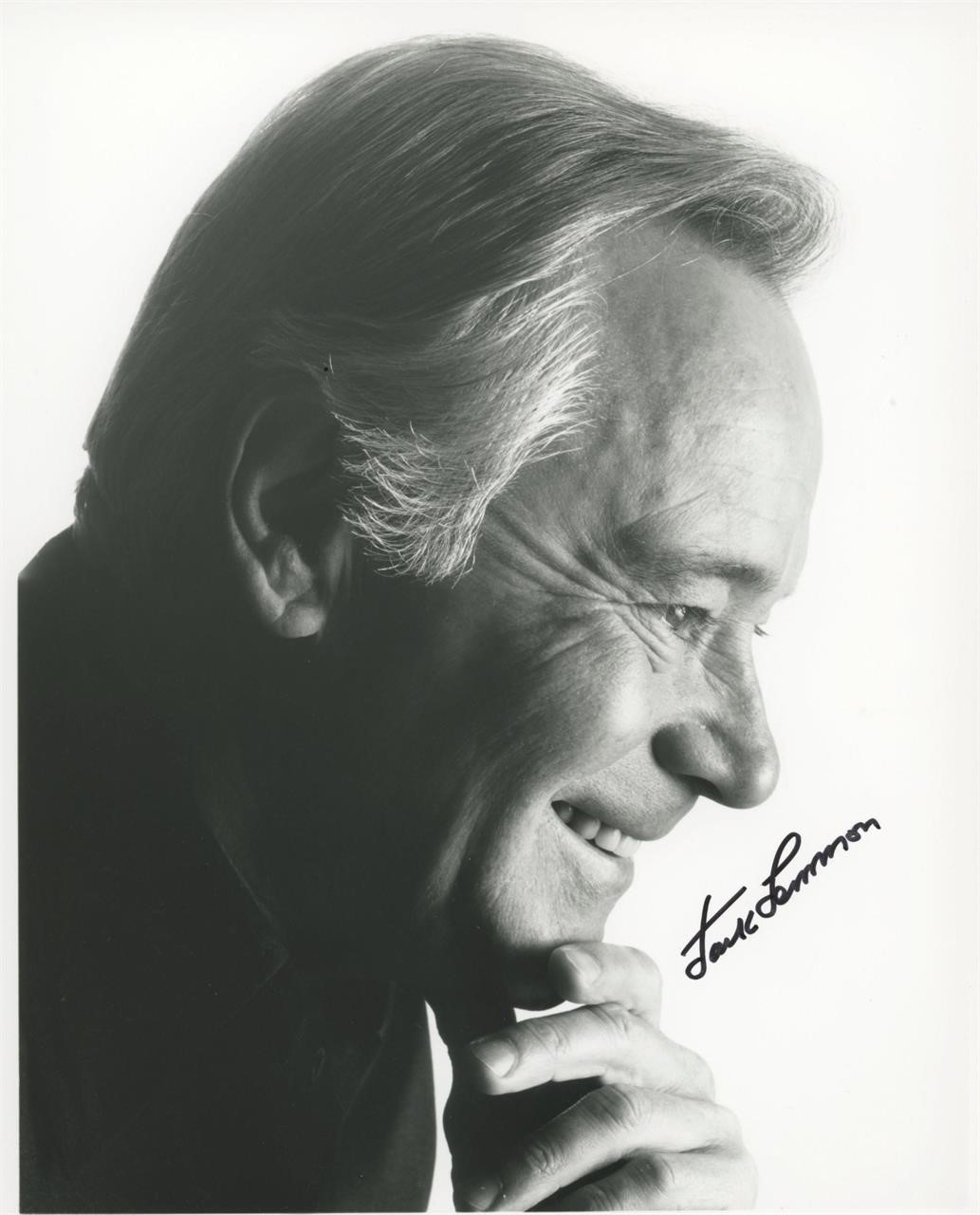 Jack Lemon signed photo