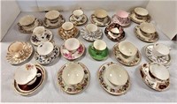 Vintage Cup & Saucer Collection