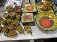 CORSICA POTTERY DISHES