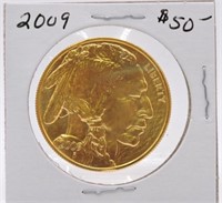 2009 $50 Gold Indian/Buffalo BU