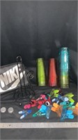 Nike lunchbox no thermos, metal paper towel