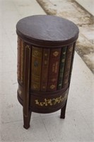 Round Book End Table