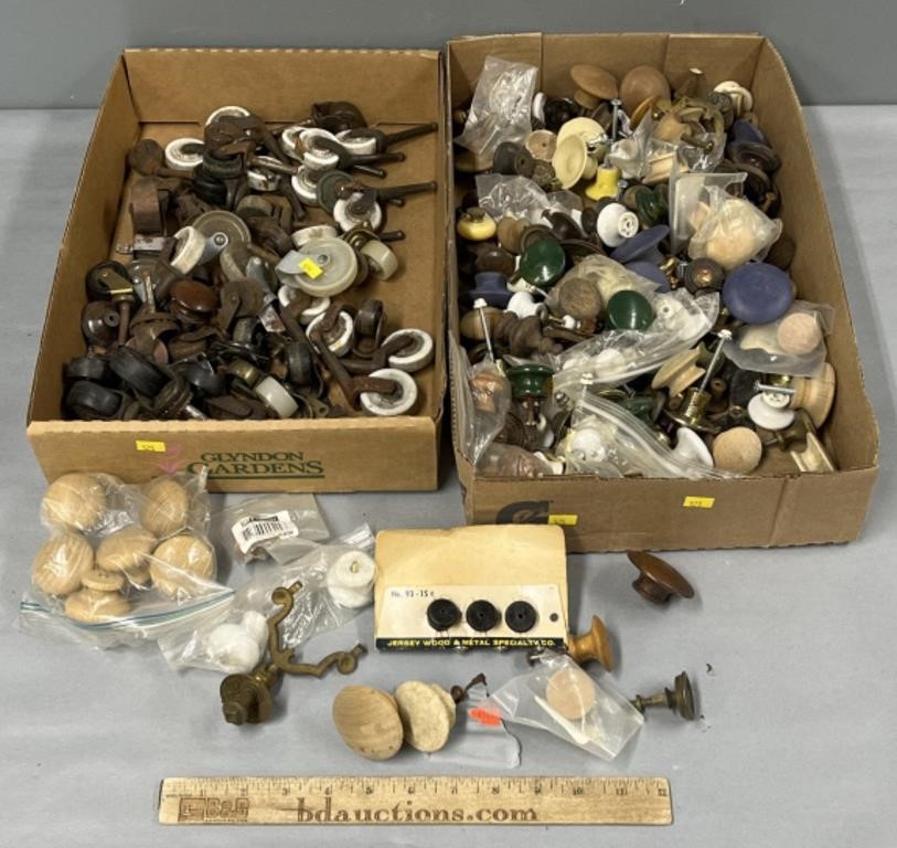 Door Hardware & Furniture Casters Lot Collection