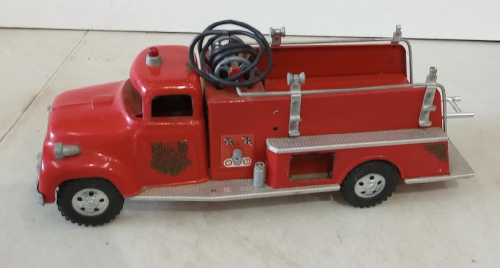 Vintage Tonka Toys No. 5 Fire Truck