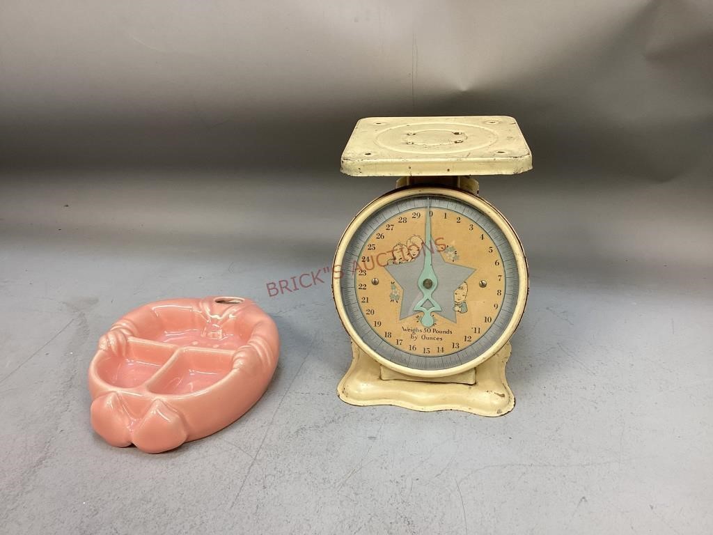 Baby Scale & Baby Food Plate