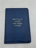Britain's First Decimal Coin set