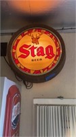Stag Beer Light Sign