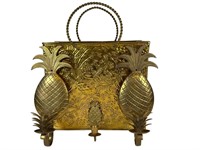 Pineapple Sconces & Basket Bag