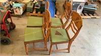 4ct.Dining Chairs with Padded Seats