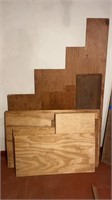 Lot of Various Ply Wood 10 Pieces