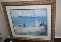 WATERCOLOR "REGATTA DAY" SIGNED