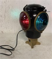 electrified Adlake switch lamp