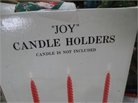 Set of Joy Candle Sticks