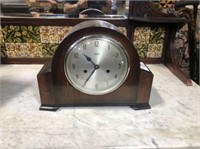 Smith Enfield Mantle Clock with Key