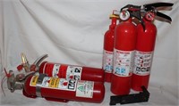 2, 3, & 4lb. Fire Extinguishers
