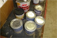 6 cans primer and 1 can drylok