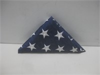 Folded U.S Flag See Info