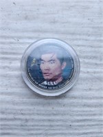 Star Trek Sulu Colorized Half Dollar