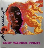 Hand-Signed Andy Warhol Book.