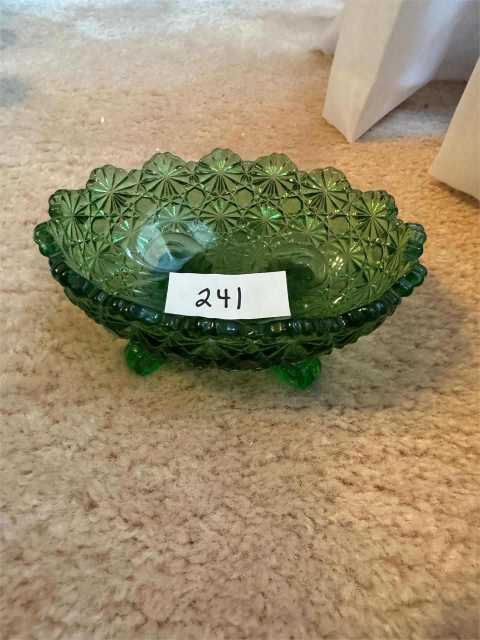 GREEN BASKET 2" X 5 1/4" X 4 1/4"