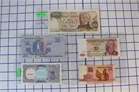 LOT OF FOREIGN CURRENCY