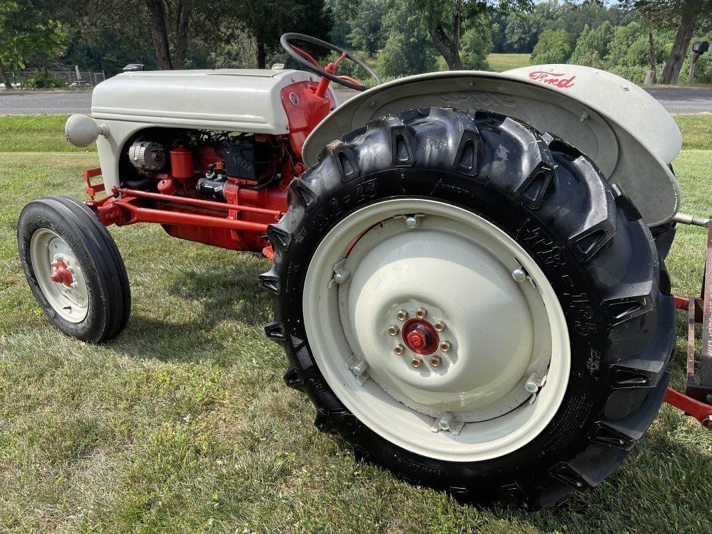 Red Belly 8 N Ford Tractor in Great Condition