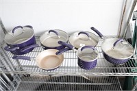 (6) pcs Purple Cookware