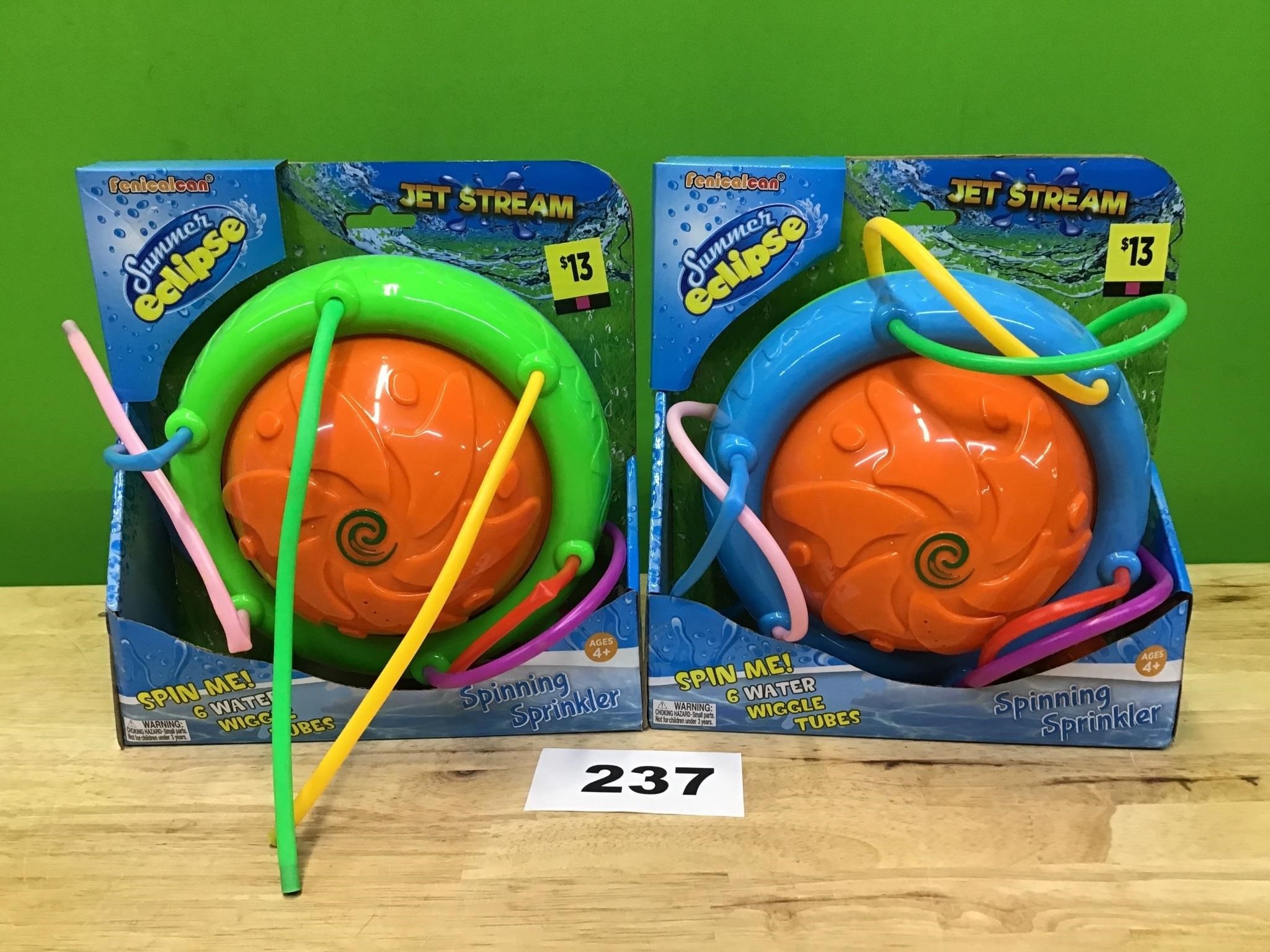 Summer Eclipse Spinning Sprinkler lot of 2