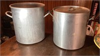 ToroWare Stockpot 40 Qts. & Mirro 10 Gal Stockpot