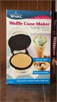 Rival Waffle Cone Maker