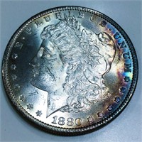 1880-S Morgan Silver Dollar Gem Uncirculated