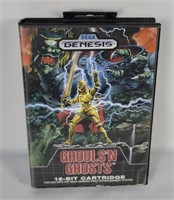 Sega Genesis Ghouls N' Ghosts Game