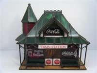 The Coca Cola stained Glass Train station~excellen