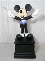 Heavy 14" collectible Mickey Conductor statue