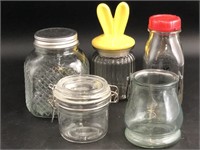 Misc.Glass Jars and Bottles